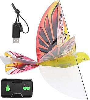 E‑Bird Flying Toy, 21 X 27cm / 8.3 X 10.6in Flying Bird Toy Fun Toy for Boys and Girls for Indoor Outdoor